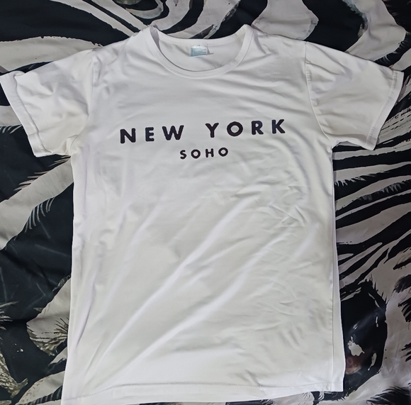 NEW YORK SOHO Women White Short Sleeve Shirt - Picture 2 of 14